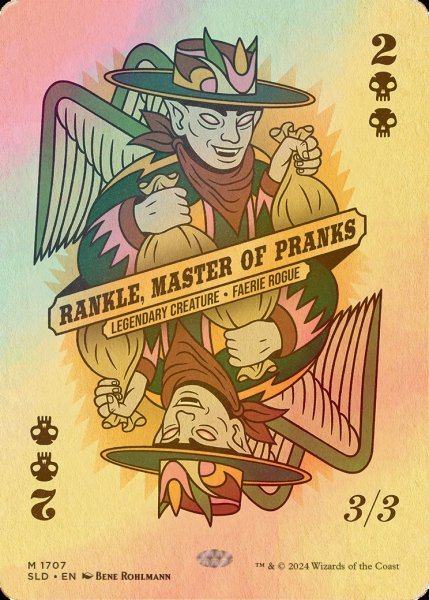 画像1: [FOIL] 悪ふざけの名人、ランクル/Rankle, Master of Pranks 【英語版】 [SLD-黒MR] (1)