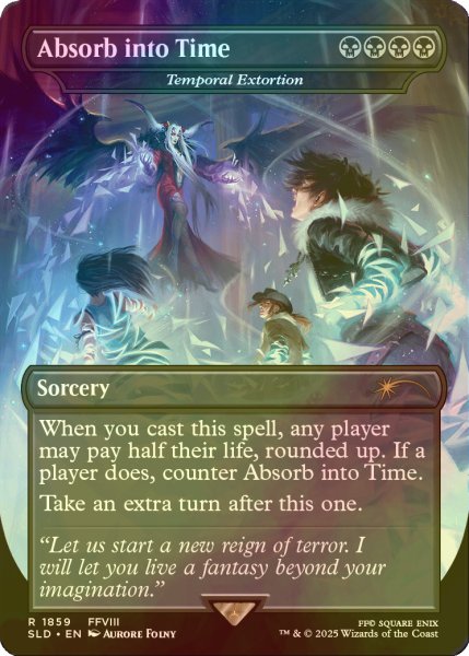 画像1: [FOIL] 時への吸収/Absorb into Time 【英語版】 [SLD-黒R] (1)