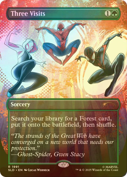 画像1: [FOIL] 三顧の礼/Three Visits 【英語版】 [SLD-緑R] (1)