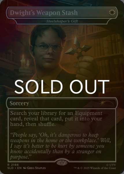 画像1: [FOIL] Dwight's Weapon Stash 【英語版】 [SLD-白R] (1)