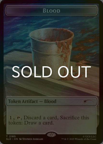 画像1: [FOIL] 血/BLOOD No.2180 【英語版】 [SLD-トークン] (1)