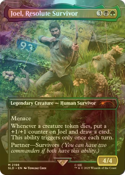 画像1: [FOIL] Joel, Resolute Survivor 【英語版】 [SLD-金MR] (1)