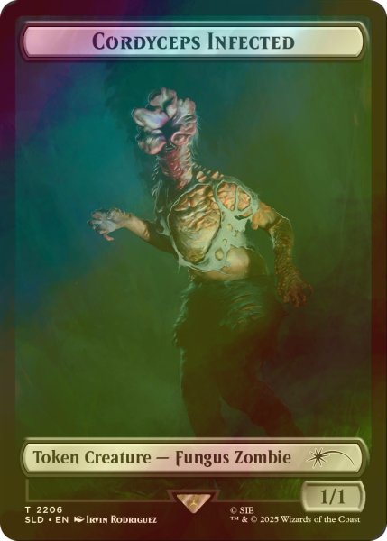 画像1: [FOIL] Cordyceps Infected No.2206 【英語版】 [SLD-トークン] (1)