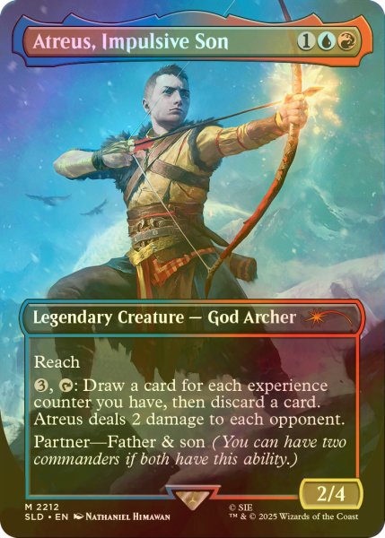 画像1: [FOIL] Atreus, Impulsive Son 【英語版】 [SLD-金MR] (1)
