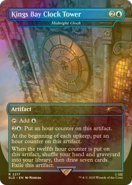 画像1: [FOIL] Kings Bay Clock Tower 【英語版】 [SLD-青R] (1)