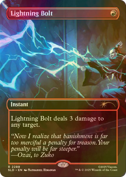 画像1: [FOIL] 稲妻/Lightning Bolt No.2289 【英語版】 [SLD-赤R] (1)