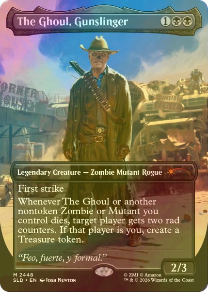 画像1: [FOIL] The Ghoul, Gunslinger 【英語版】 [SLD-黒MR] (1)