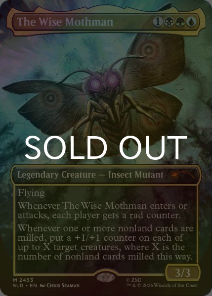 画像1: [FOIL] 賢きモスマン/The Wise Mothman No.2455 【英語版】 [SLD-金MR] (1)