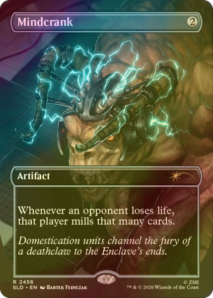 画像1: [FOIL] 精神クランク/Mindcrank No.2456 【英語版】 [SLD-灰R] (1)