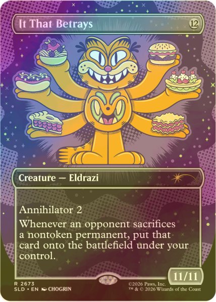 画像1: [FOIL] 背くもの/It That Betrays No.2673 【英語版】 [SLD-無R] (1)