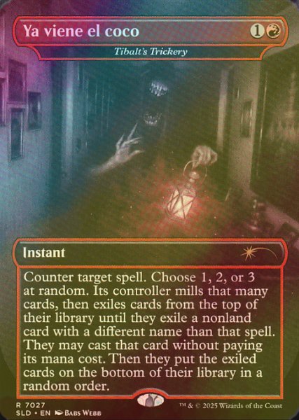 画像1: [FOIL] Ya viene el coco 【英語版】 [SLD-赤R] (1)