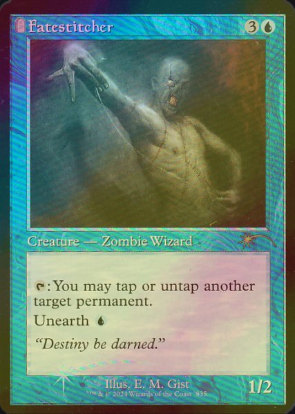 画像1: [FOIL] 命運縫い/Fatestitcher (旧枠) 【英語版】 [SLD-青R] (1)