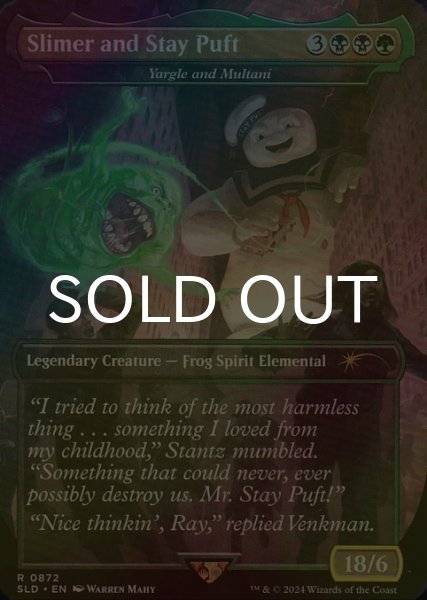 画像1: [FOIL] Slimer and Stay Puft 【英語版】 [SLD-金R] (1)