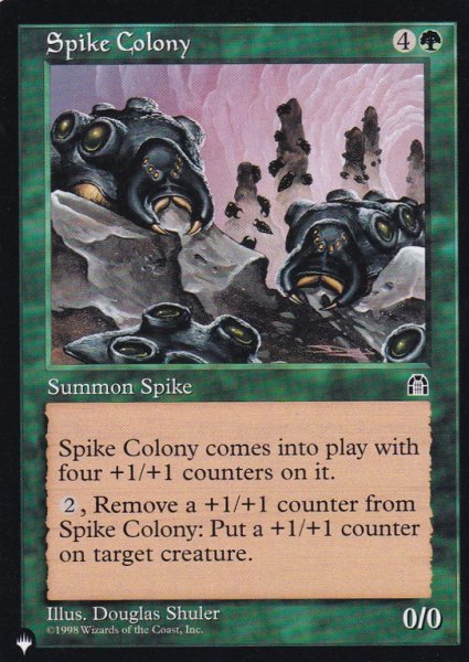 画像1: スパイクのコロニー/Spike Colony 【英語版】 [STH-緑List] (1)