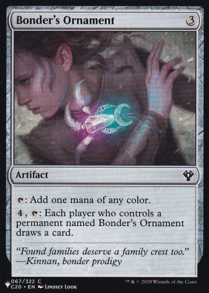 画像1: 眷者の装飾品/Bonder's Ornament 【英語版】 [C20-灰List] (1)