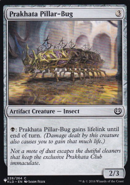 画像1: プラカタの柱行虫/Prakhata Pillar-Bug 【英語版】 [KLD-灰List] (1)