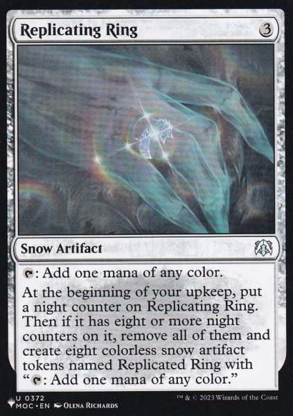 画像1: 複製する指輪/Replicating Ring 【英語版】 [MOC-灰List] (1)