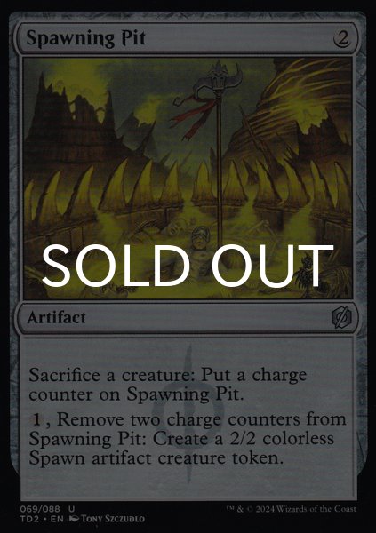 画像1: 落とし子の穴/Spawning Pit 【英語版】 [TD2-灰List] (1)