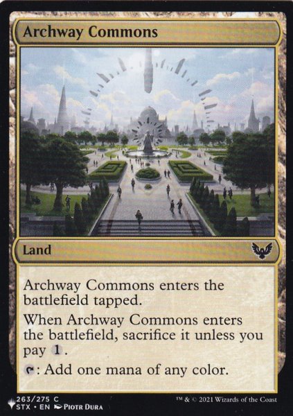 画像1: アーチ道の公共地/Archway Commons 【英語版】 [STX-土地List] (1)