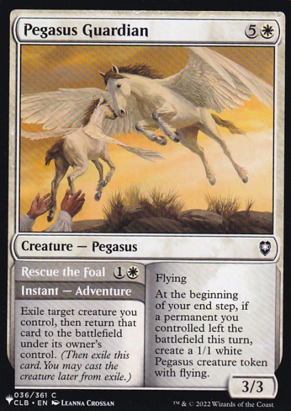 画像1: ペガサスの守護者/Pegasus Guardian 【英語版】 [CLB-白List] (1)