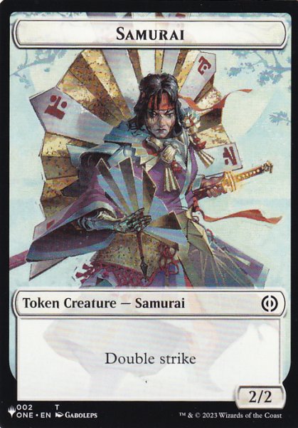 画像1: 侍/SAMURAI (ONE) & 多相の戦士/SHAPESHIFTER (2XM) 【英語版】 [List-トークン] (1)