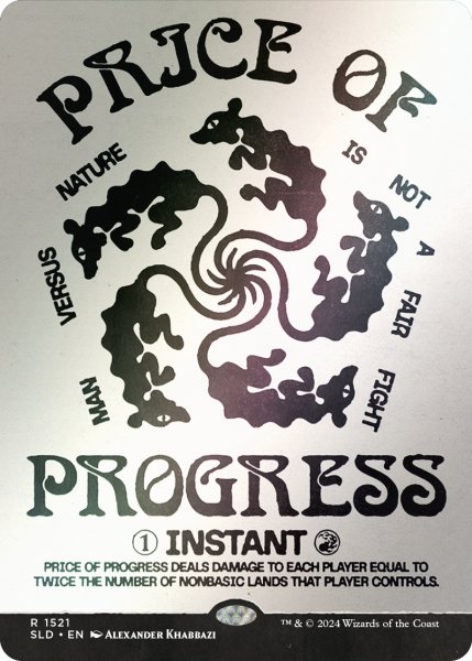 画像1: 発展の代価/Price of Progress 【英語版】 [SLD-赤R] (1)