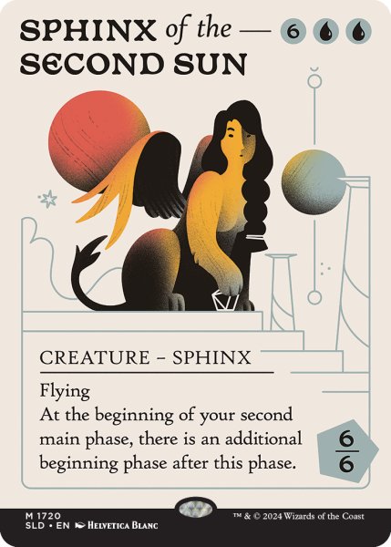 画像1: 副陽のスフィンクス/Sphinx of the Second Sun 【英語版】 [SLD-青MR] (1)