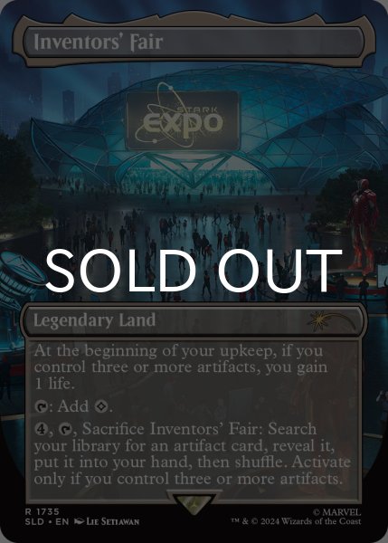 MTG 発明博覧会/Inventors' Fair foil 英語 Foil】《発明博覧会/Inventors' Fair》[KLD] 土地R | 日本最大級