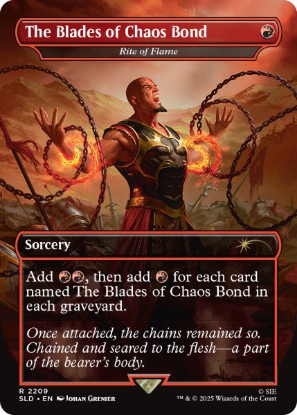 画像1: The Blades of Chaos Bond 【英語版】 [SLD-赤R] (1)