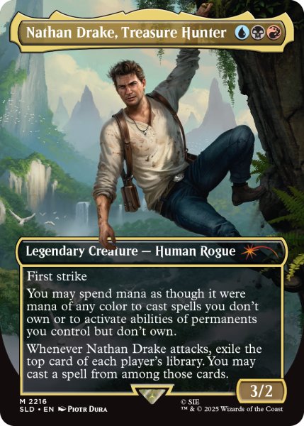 画像1: Nathan Drake, Treasure Hunter 【英語版】 [SLD-金MR] (1)