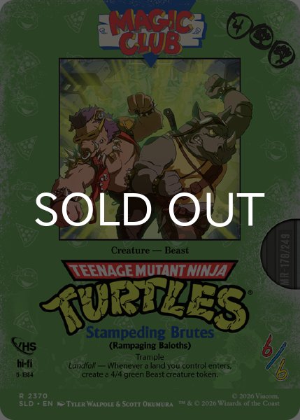 画像1: Stampeding Brutes 【英語版】 [SLD-緑R] (1)