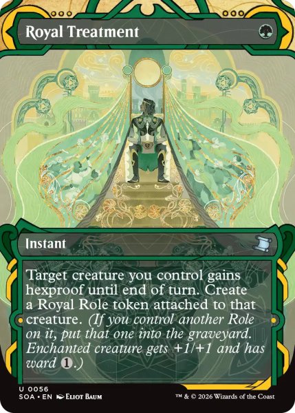 画像1: 王のもてなし/Royal Treatment (ショーケース版) 【英語版】 [SOA-緑U] (1)