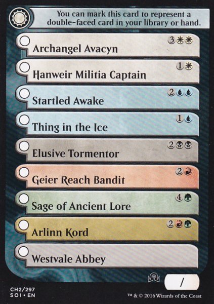 画像1: チェックリスト/CHECKLIST No.1 【英語版】 [SOI-トークン] (1)