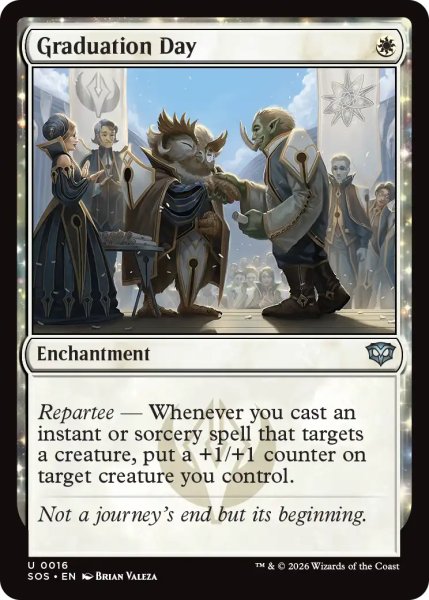 画像1: 卒業の日/Graduation Day 【英語版】 [SOS-白U] (1)