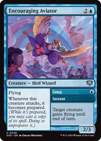 画像1: 激励する飛行士/Encouraging Aviator 【英語版】 [SOS-青U] (1)