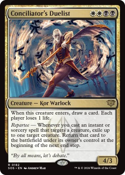 画像1: 調停士の決闘者/Conciliator's Duelist 【英語版】 [SOS-金R] (1)