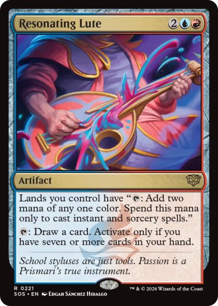 画像1: 共鳴するリュート/Resonating Lute 【英語版】 [SOS-金R] (1)