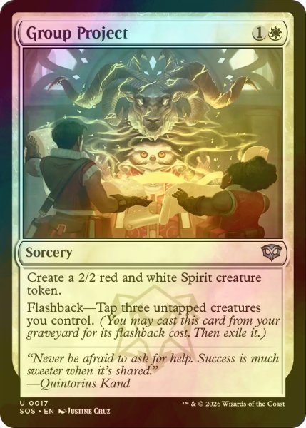 画像1: [FOIL] グループ研究課題/Group Project 【英語版】 [SOS-白U] (1)