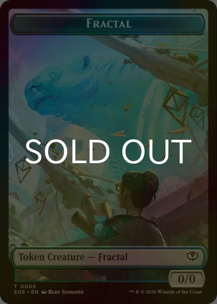 画像2: [FOIL] スピリット/SPIRIT No.011 & フラクタル/FRACTAL No.005 【英語版】 [SOS-トークン] (2)