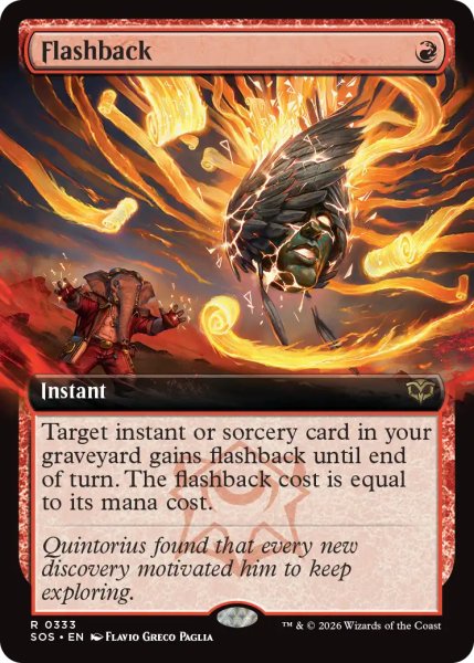 画像1: フラッシュバック/Flashback (拡張アート版) 【英語版】 [SOS-赤R] (1)