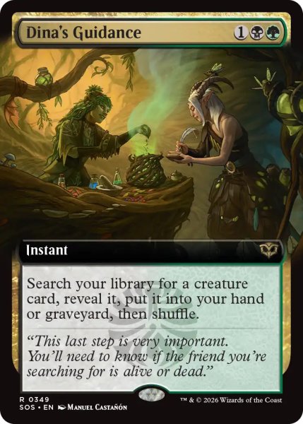 画像1: ダイナの導き/Dina's Guidance (拡張アート版) 【英語版】 [SOS-金R] (1)