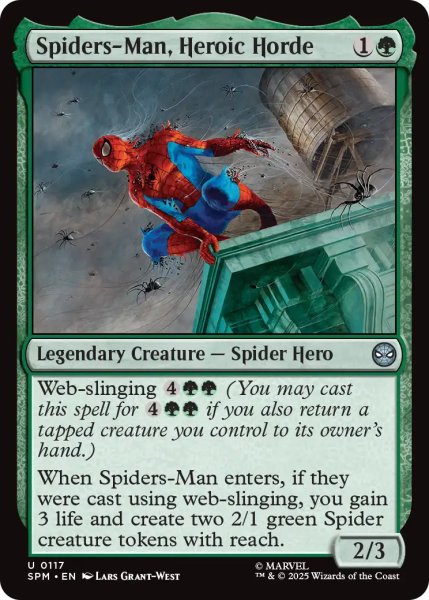 画像1: 英雄的大群、スパイダーマン/Spiders-Man, Heroic Horde 【英語版】 [SPM-緑U] (1)