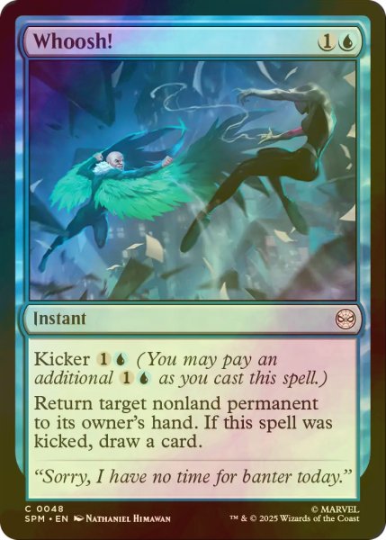 画像1: [FOIL] シュッ！/Whoosh! 【英語版】 [SPM-青C] (1)