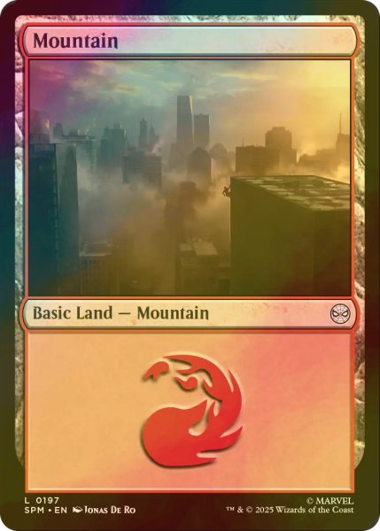 画像1: [FOIL] 山/Mountain 【英語版】 [SPM-土地C] (1)