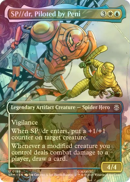 画像1: [FOIL] ペニーが操縦するSP//dr/SP//dr, Piloted by Peni (全面アート版) 【英語版】 [SPM-金U] (1)