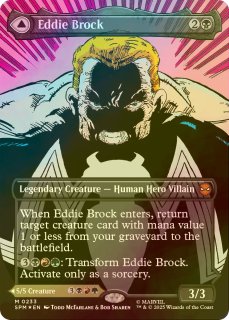 エディ・ブロック / Eddie Brock ボーダーレス英語版foil エディ