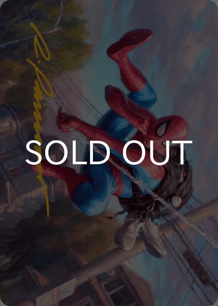 画像1: ウェブスリンガー、スパイダーマン/Spider-Man, Web-Slinger No.004 (箔押し版) 【日本語版】 [SPM-アート] (1)