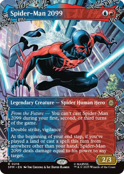 画像1: スパイダーマン2099/Spider-Man 2099 No.216 (全面アート版) 【英語版】 [SPM-金R] (1)