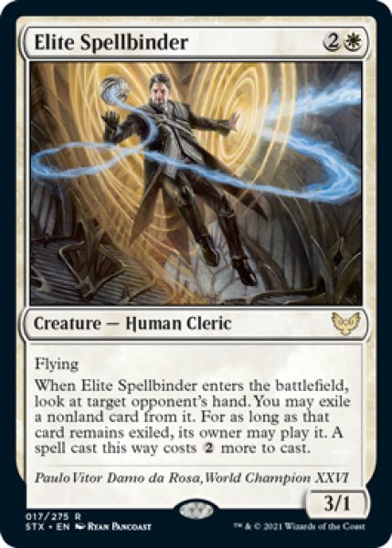 画像1: 精鋭呪文縛り/Elite Spellbinder 【英語版】 [STX-白R] (1)