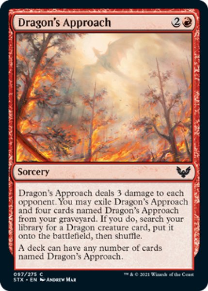 画像1: ドラゴンの接近/Dragon's Approach 【英語版】 [STX-赤C] (1)
